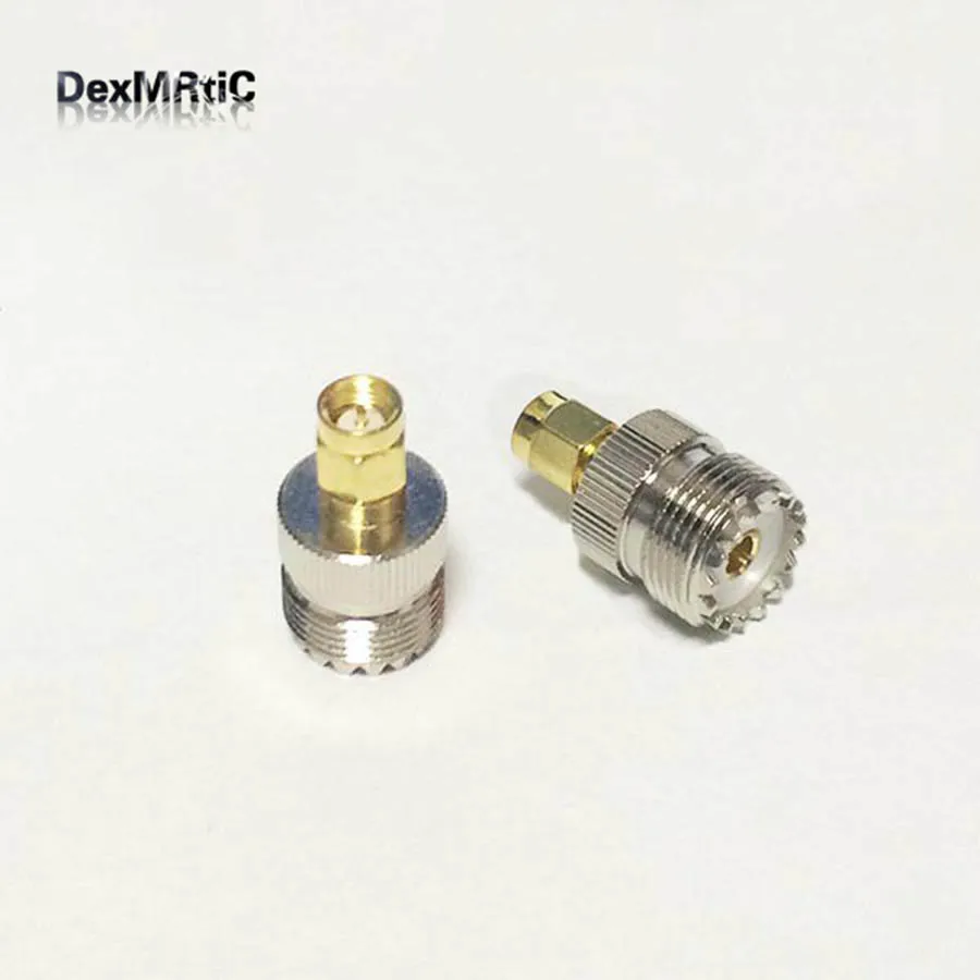 1 шт. разъем UHF Jack switch SMA штекер RF коаксиальный адаптер конвертер прямые анодированные золотом