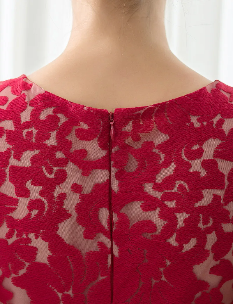 Formal Dresses For Teens A-line Above Knee Sleeveless Floral Lace Graduation Gown Custom Made Plus Size Girl's Vestido 1209S | Свадьбы и