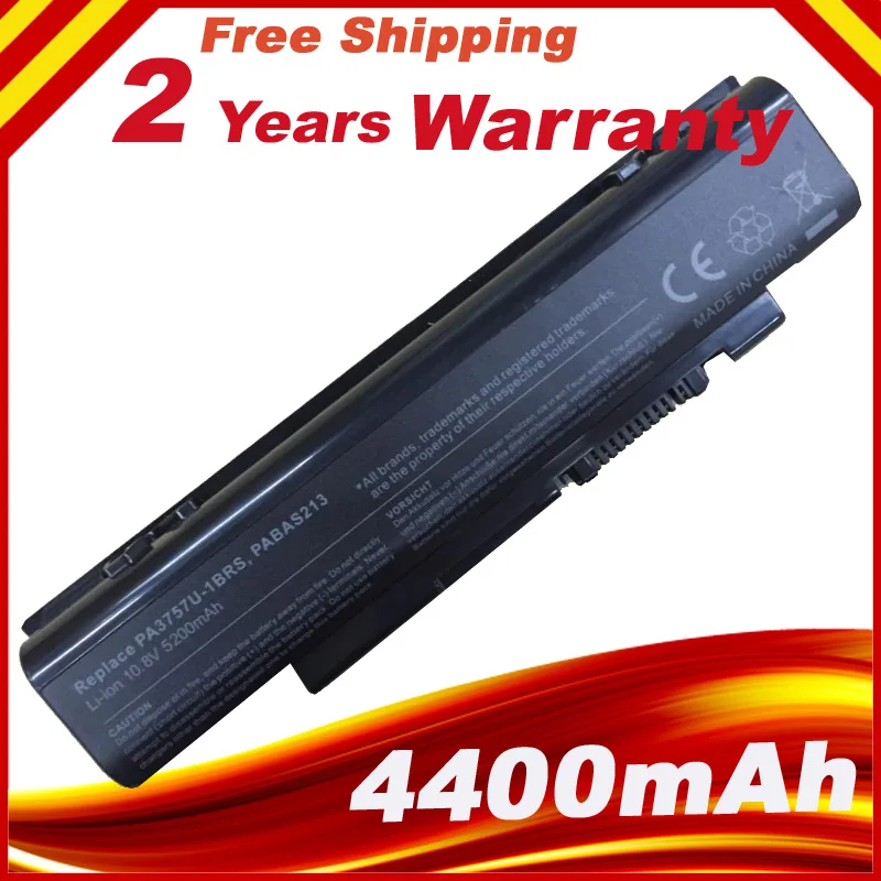 Новый аккумулятор для Toshiba Qosmio PA3757U 1BRS PABAS213 F60 F750 F755 T750 T851|battery for toshiba|toshiba batterytoshiba