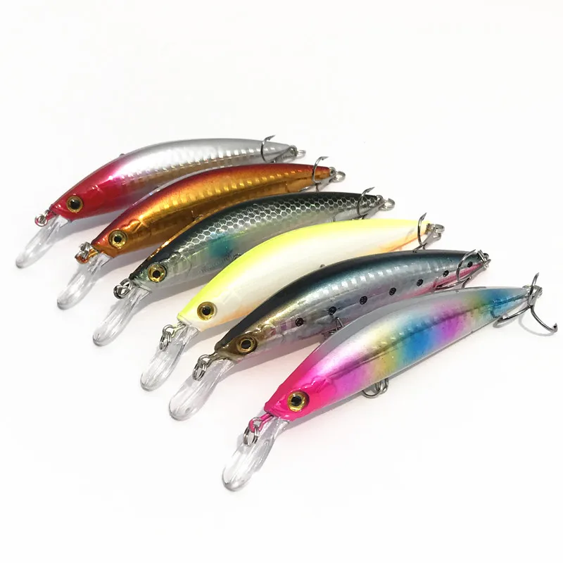 NEW1pcs Большой Шарм Minnow Морская рыбалка искусственный крючок с твердой приманкой