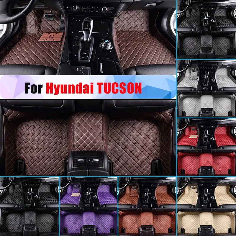 Водонепроницаемые автомобильные коврики для hyundai TUCSON всесезонный автомобильный