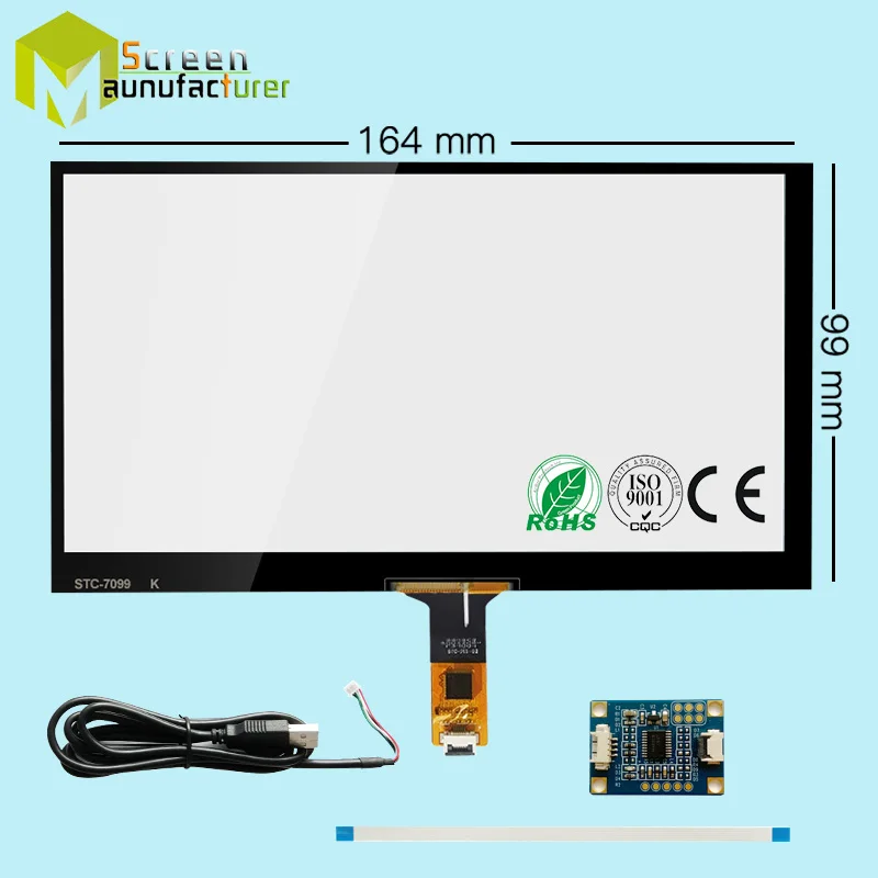 7 inch Raspberry Pi 3 Model B+ LCD Display Touch Screen 1024*600 800*480 HDMI TFT Monitor capacitive touchpanel | Компьютеры и офис