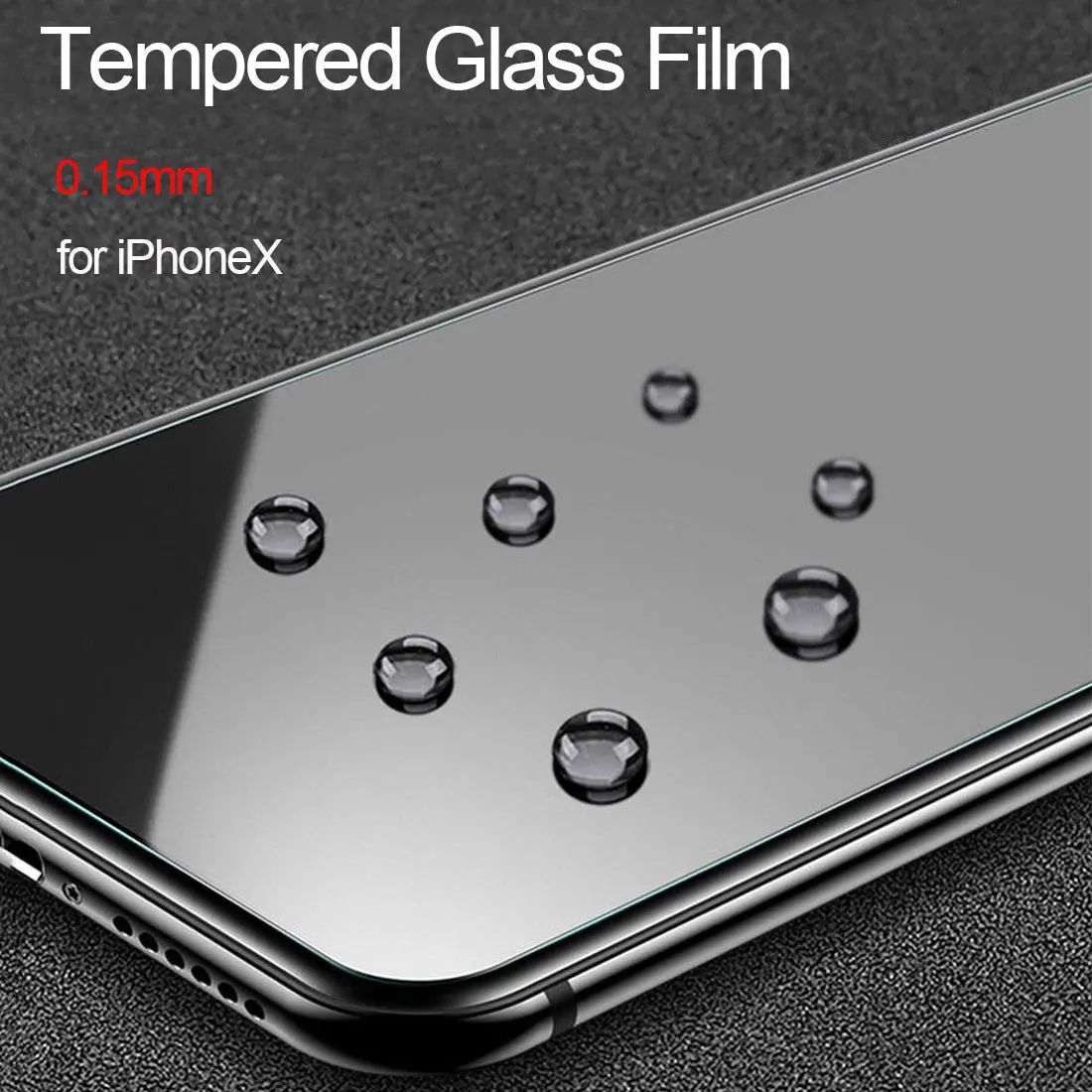 Baseus 0,15 мм Полное покрытие закаленное стекло для iPhone X протектор экрана Тонкое защитное стекло для iPhone X