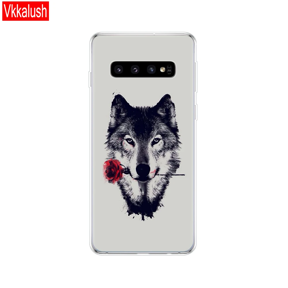 80204 Для samsung Galaxy S10 чехол S10Plus чехол Чехол из силикона и ТПУ для телефона с S10 E чехол на samsung S10 плюс G975F S 10 SM-G973F чехол - Цвет: 80204