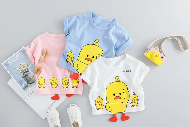 WENWENDEXINGFU Summer Toddler Infant Clothing Sets Baby Girls Boys Clothes Suits T Shirt Shorts Kids Children Casual Costume | Детская