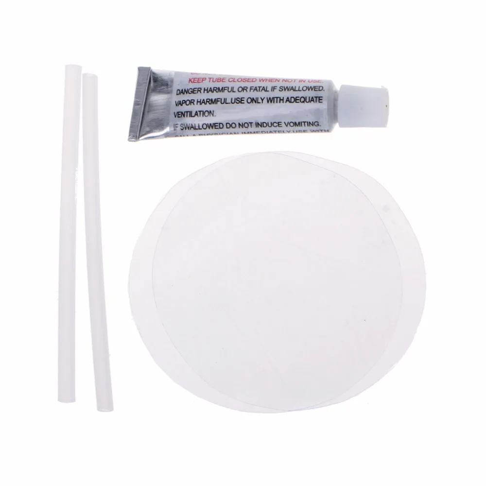 New Clear PVC Patch Vinyl Glue Repair Kit for Inflatables Waterbed Air Mattress | Обустройство дома