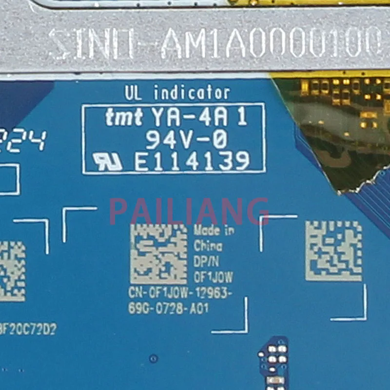Материнская плата для ноутбука DELL Inspiron 5759 5559 I7 6500U ПК материнская CN 0F1J0W AAL15 LA D071P full