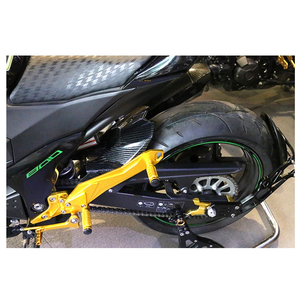 Аксессуары для мотоциклов Kawasaki Z800 ZR 800 Z ZR800 2013-2016 2014 2015 углеродное волокно заднее