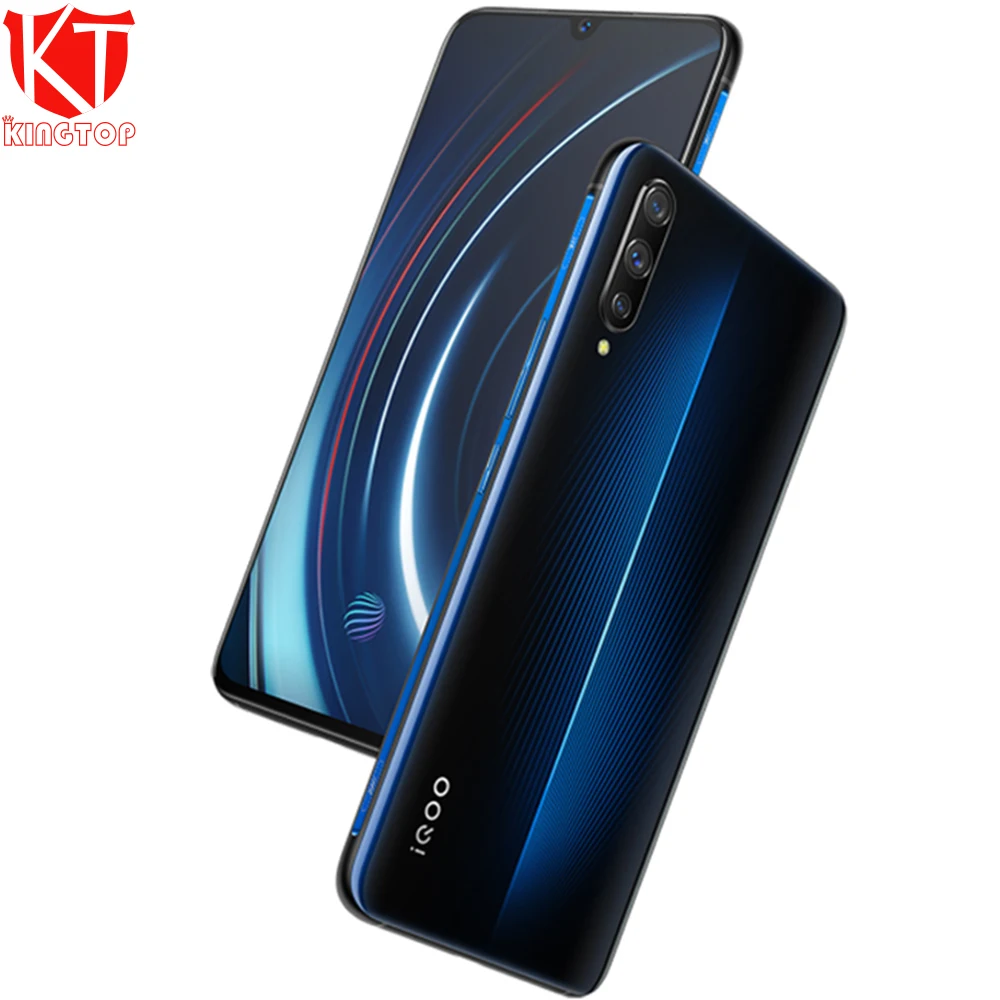 vivo iQOO мобильный телефон 6,4" 6/8 ГБ/12 Гб 128/256 ГБ Snapdragon 855 две камеры 12 Мп+ 13 Мп Android 9 4000 мАч 44 Вт NFC телефон