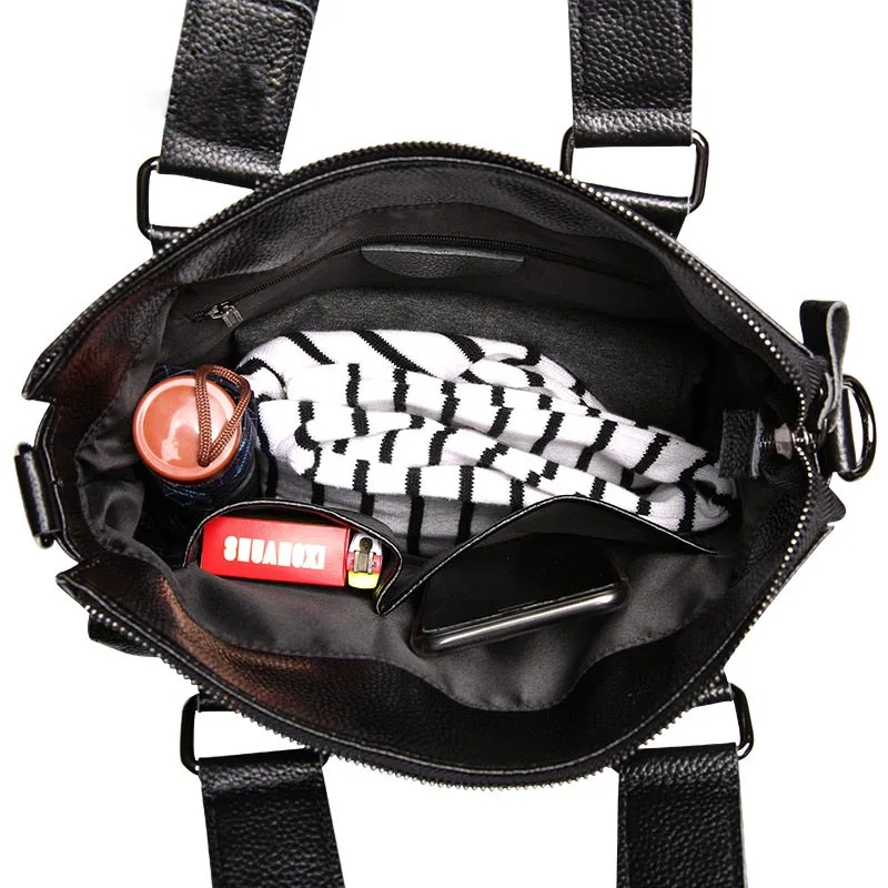 Мужская сумка из натуральной воловьей кожи дорожная через плечо мужская с