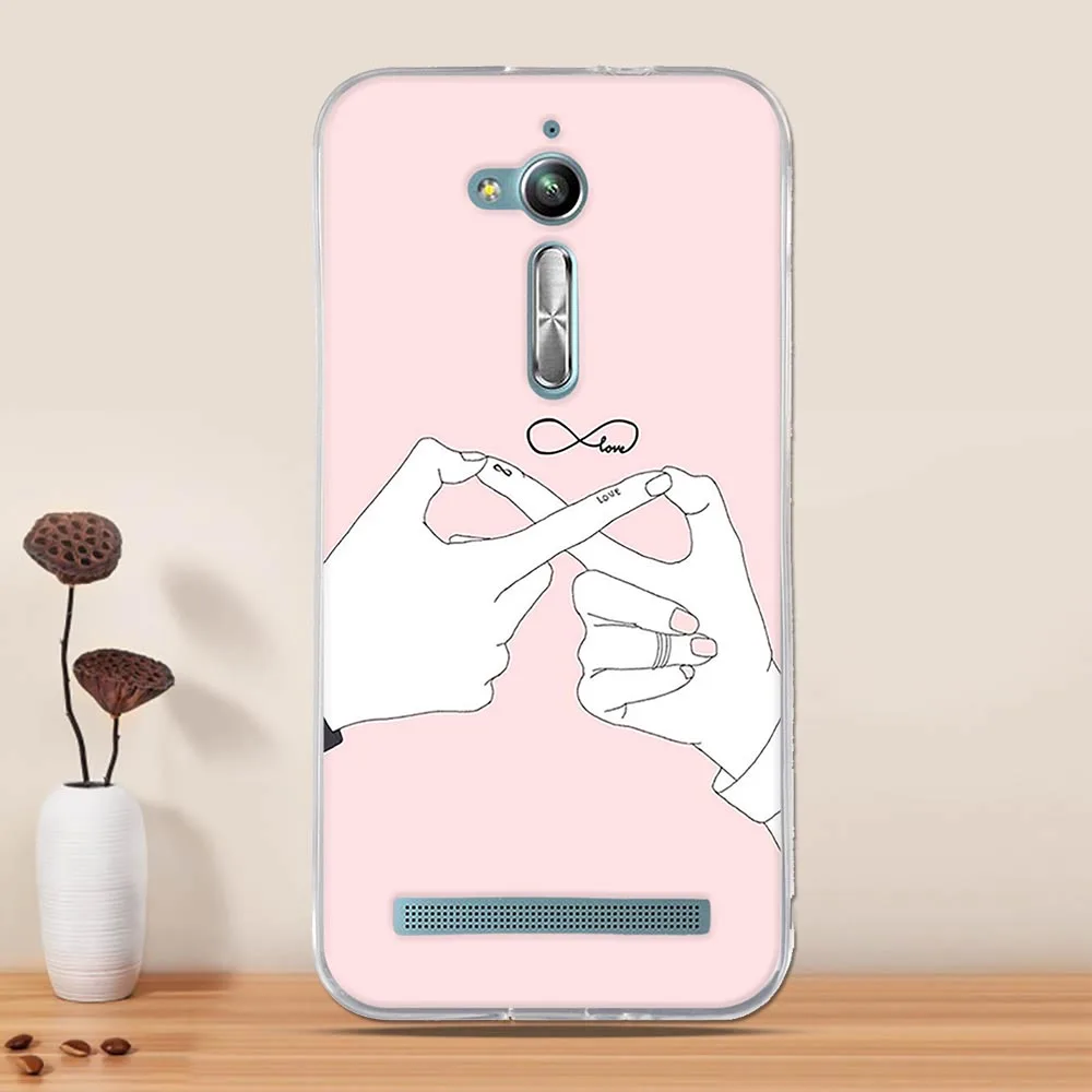 26 Мягкий ТПУ чехол для телефона для Asua Zenfone Go ZB500KL чехол Мягкая задняя крышка чехол для Asus Zenfone Go ZB500KL X00ad Fundas Coque Capa - Цвет: 26