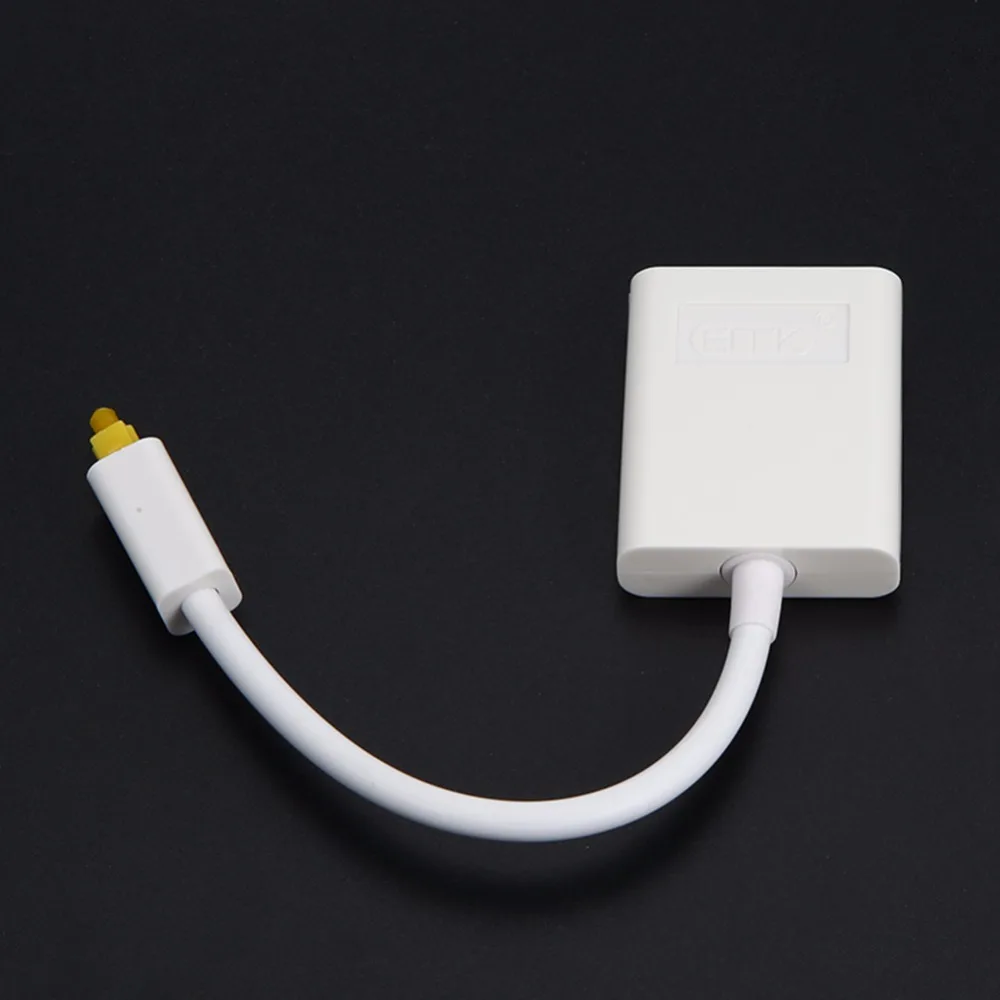 Высококачественный мини USB разветвитель kebidu адаптер Toslink оптоволоконное аудио от