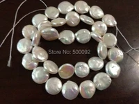 wholesale 11 12mm coin freshwater pearl strands free shipping