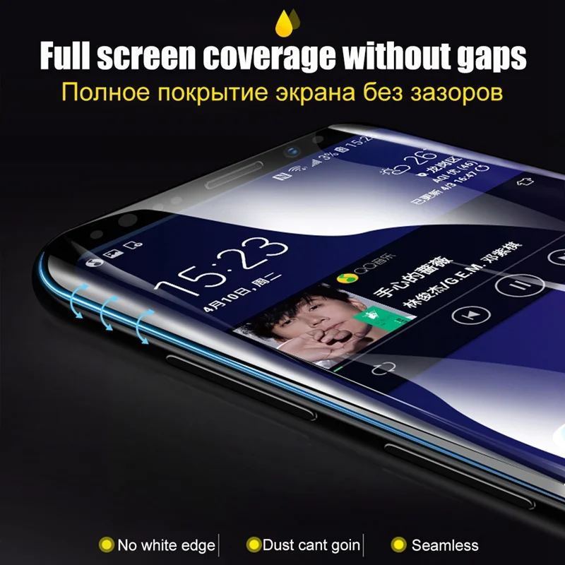 3D закаленное стекло для Samsung Galaxy S10 Lite Plus защита экрана изогнутое Note 8 9 S6 S7 Edge S8 S9