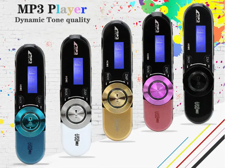 Опт, улучшенный мини USB MP3 плеер, ЖК-экран, поддержка 32 ГБ, Micro SD, TF слот для карт, цифровой mp3 музыкальный плеер, fm-радио