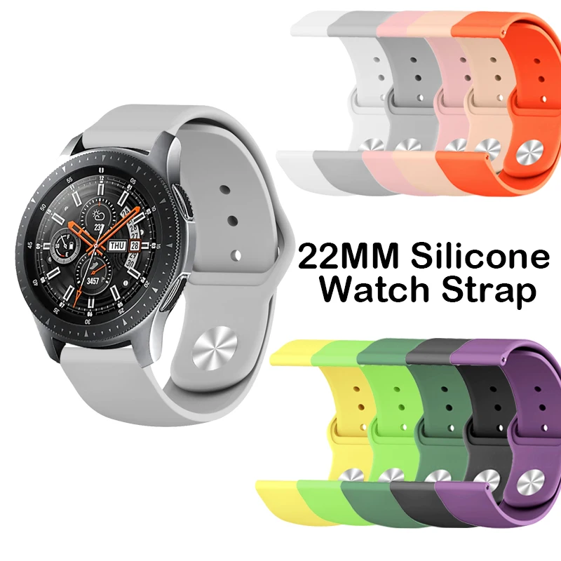 20/22 мм спортивный ремешок для Samsung Gear S3 Galaxy Watch 42/46 стильный часов Huawei GT 2Pro наручный