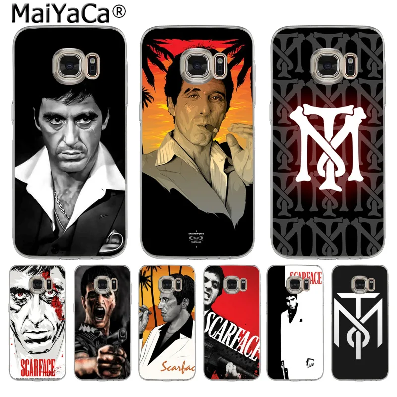 MaiYaCa распродажа Scarface Tony Монтана модный Забавный динамический чехол для телефона