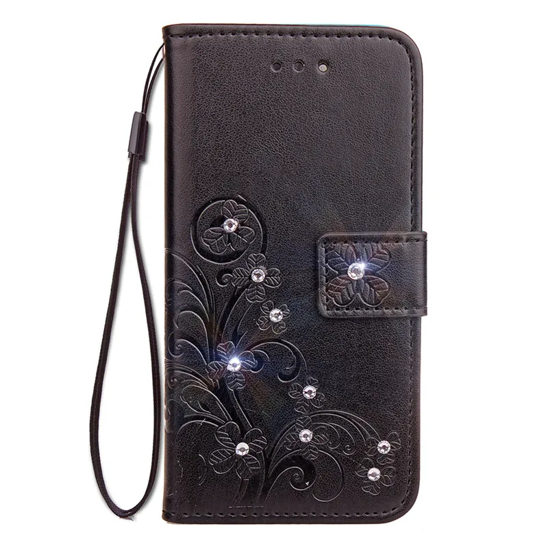 Украшение с бриллиантами и стразами из искусственной кожи чехол для LG Stylus 2 Plus K530