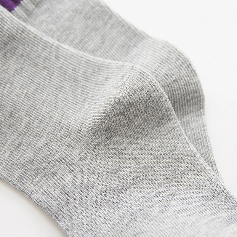 

Child boy football socks striped colored rainbow knee socks cotton school white long sock for kids girls baby boy children 1-10T