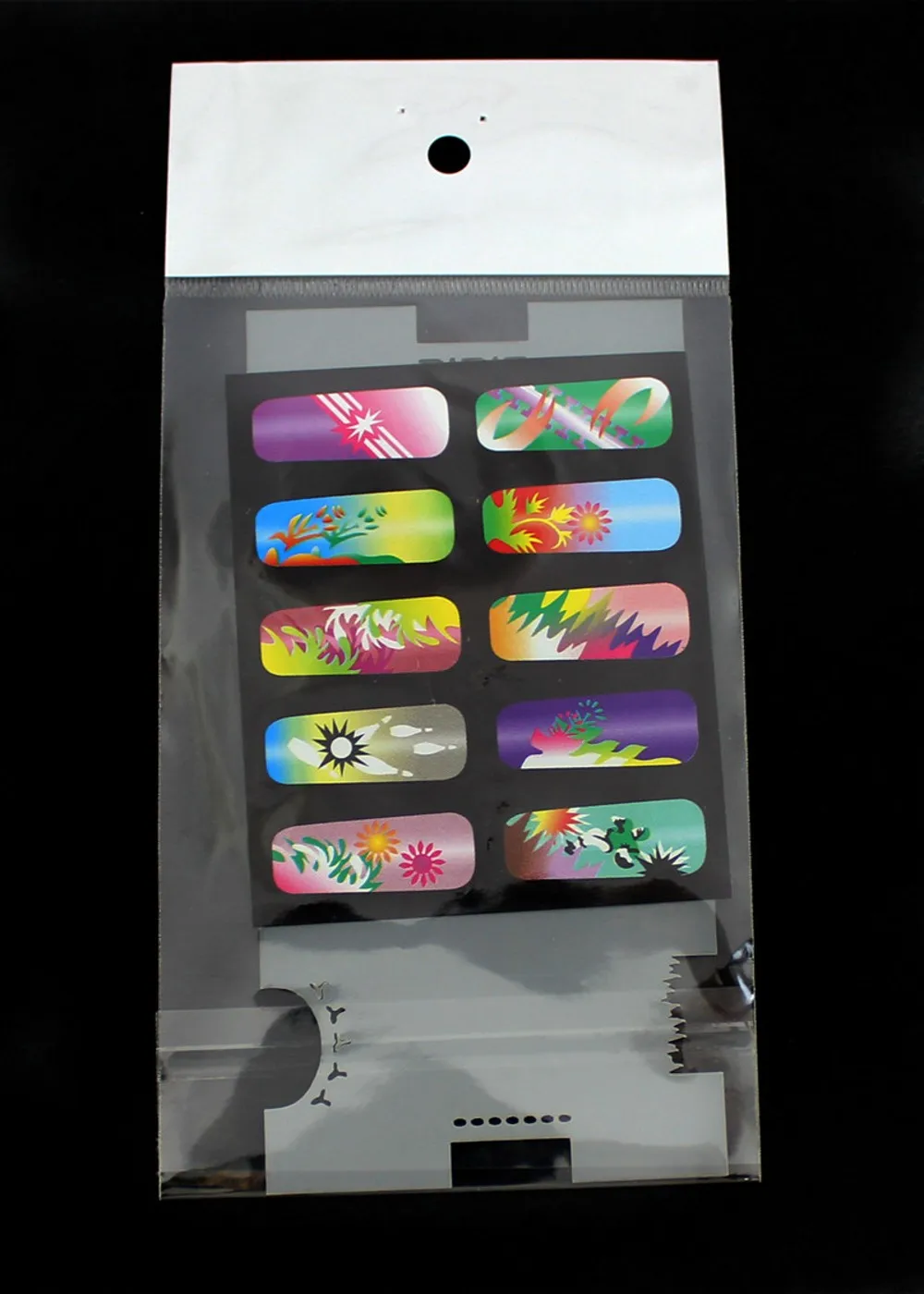 ABEST салонный Аэрограф для дизайна ногтей Система компрессор комплект с трафарет