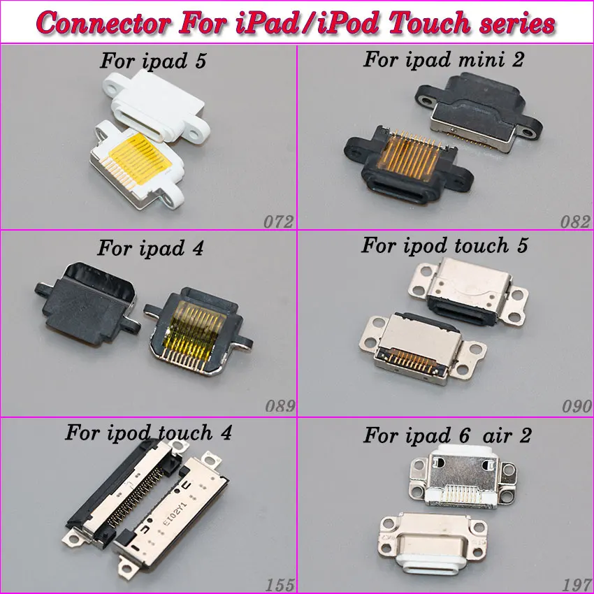 ChengHaoRan Micro usb разъем зарядного устройства для iPad mini 2 4 5 6 air iPod Touch