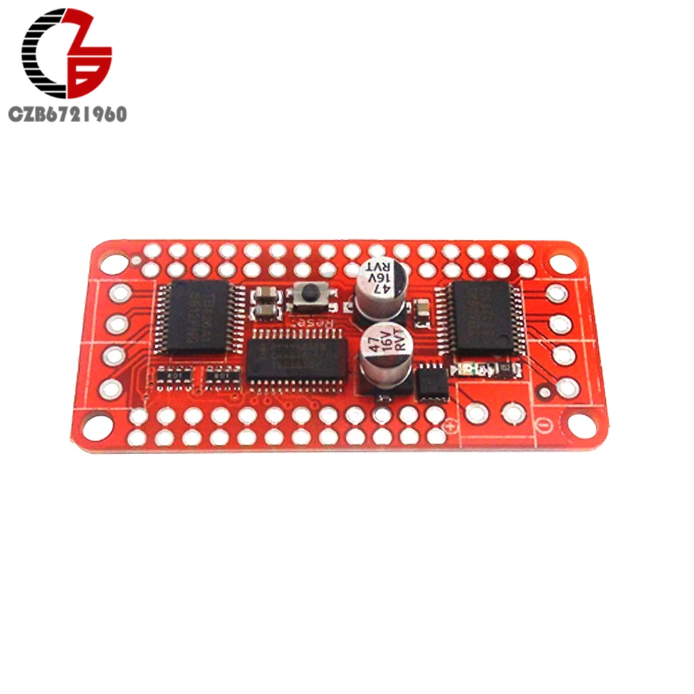 Плата контроллера скорости шагового двигателя PCA9685 TB6612 двойной модуль