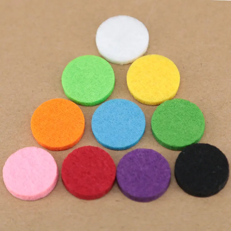 

50 шт красочные 17 мм круглые эфирные диффузорный медальон с маслами колодки духи медальон с ароматом Замена колодки для 25 мм диффузор медальон