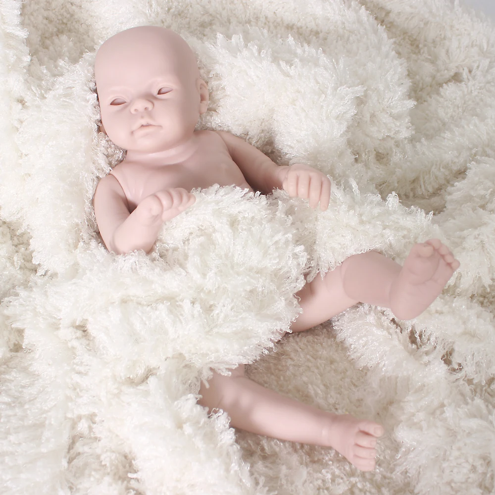 Силиконовая виниловая Кукла reborn 55 см reborn supply набор для куклы DIY пустой набор мягкая образовательная пустая кукла аксессуары смешная игрушка