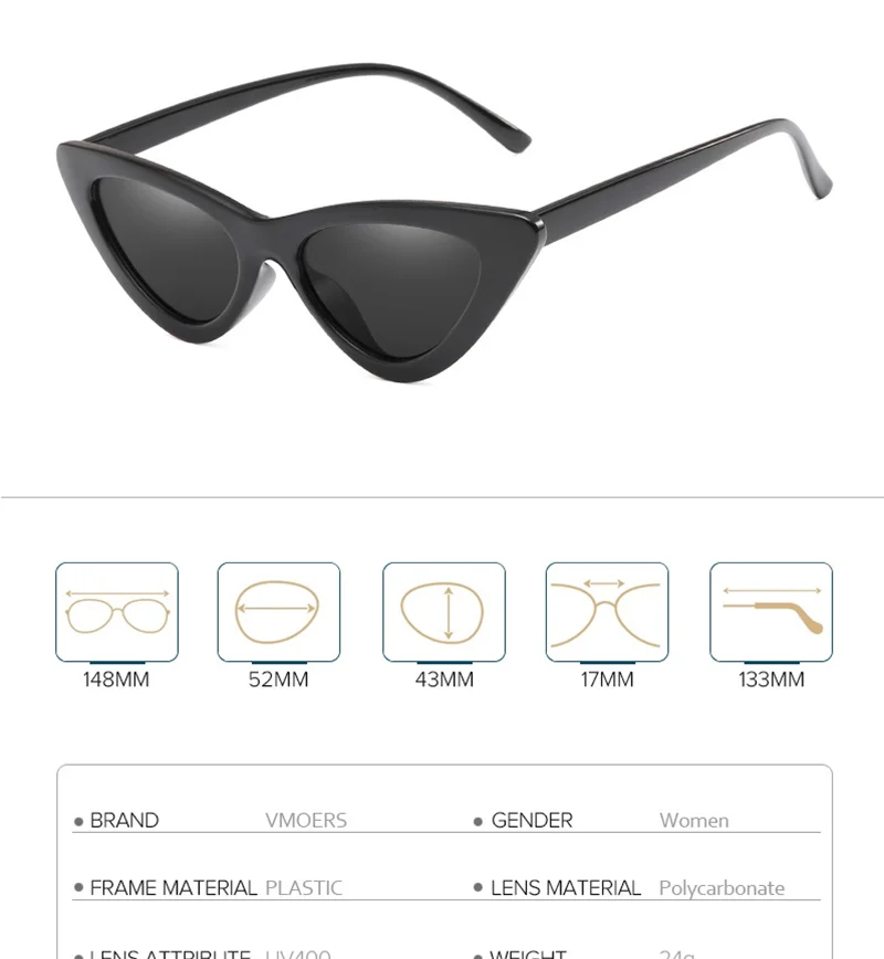 RBROVO новые роскошные Cateye Солнцезащитные очки женские классические Винтажные Солнцезащитные очки для покупок Ретро Lunette De Soleil Femme UV400