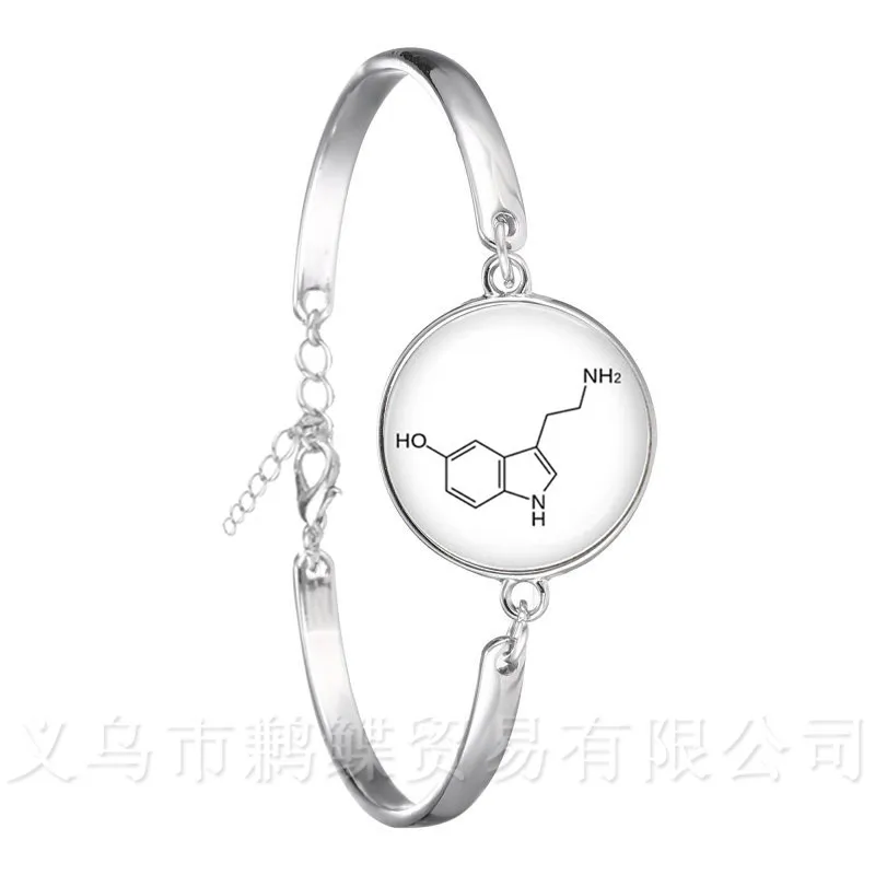 Human Anatomy Organ Bracelet 18mm Glass Cabochon Science Medical Punk Brain Eye Jewelry Silver Plated Chain Bangle Creative Gift | Украшения