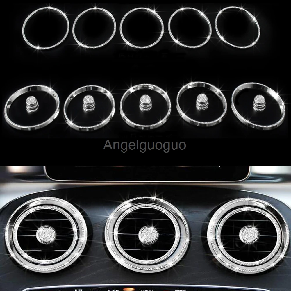 Автомобильная воздушная наклейка на розетку Angelguoguo панель для декора