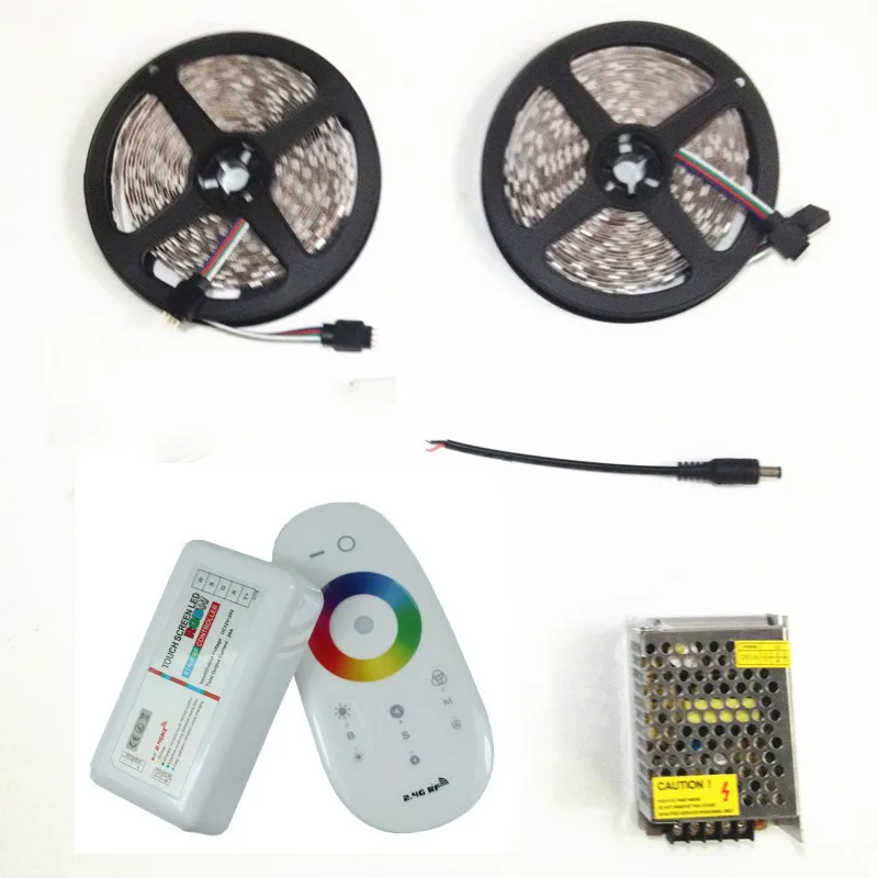 10 м 30 М 5050 RGB Светодиодная лента 60 светодиодов/м 300 светодиодов Водонепроницаемая