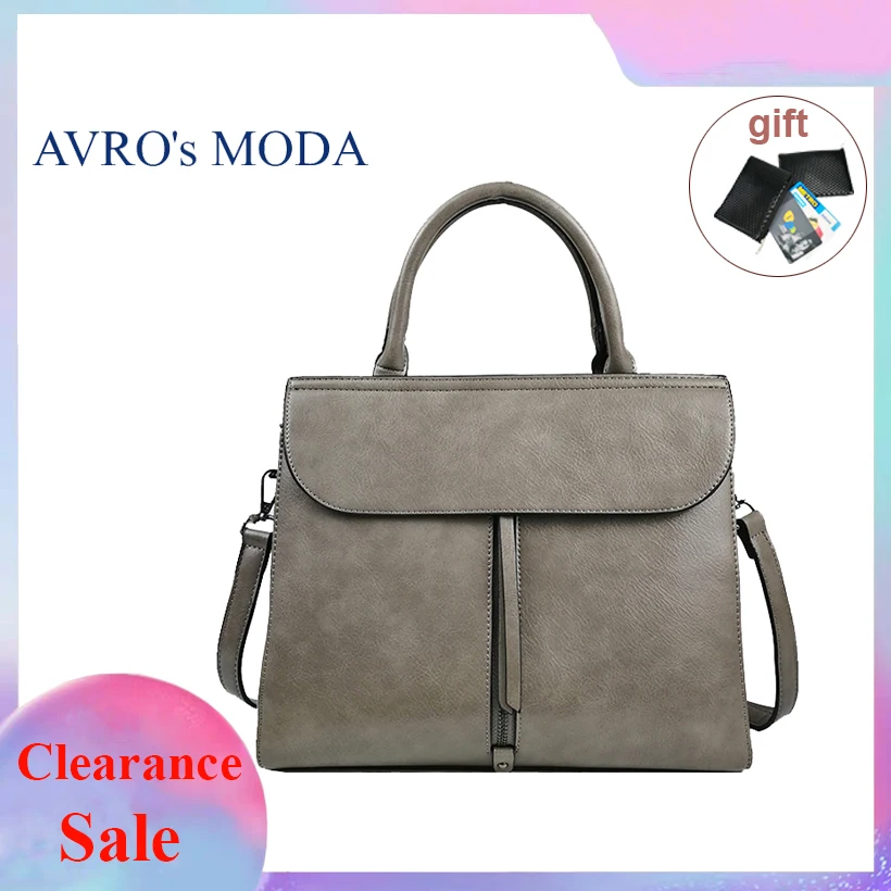 Брендовые сумки AVRO's MODA из искусственной кожи для женщин Роскошные Дизайнерские