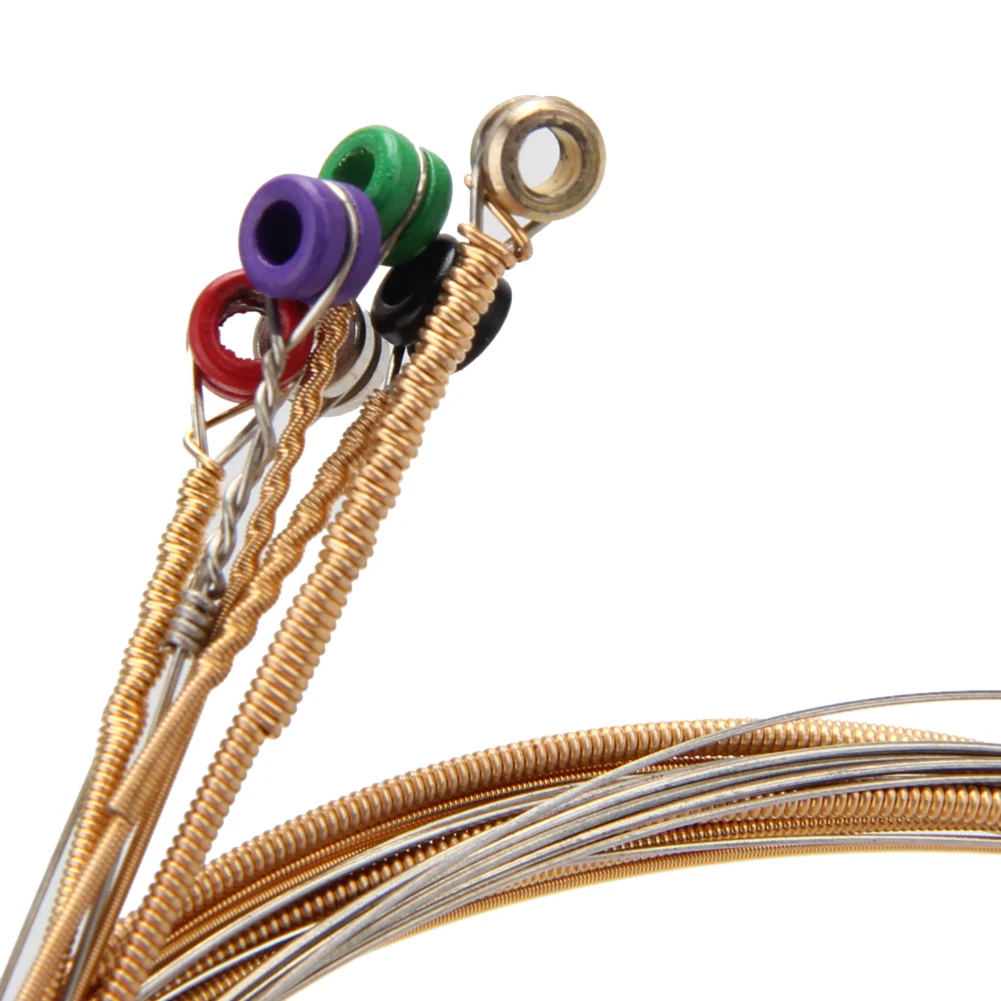 Новый ОПЫТ-16 Гитарной Струны Набор Бронза Материал Музыкальный Струнный