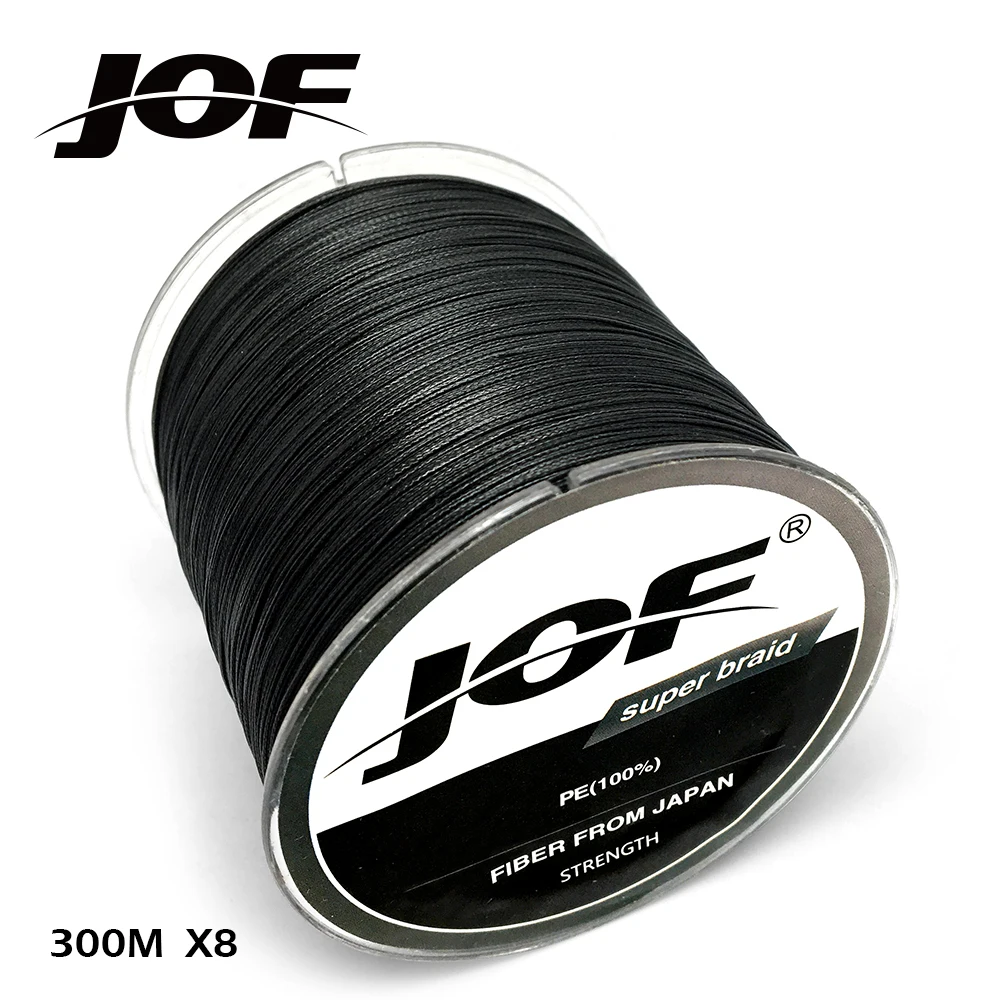 Новая JOF 100% PE плетеная леска 22LB-78LB 8 прядей соленой воды мультифиламентная