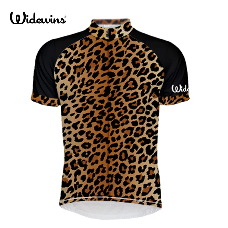 Pro team Leopard jumbo вело Джерси летняя велосипедная майка Дышащая MTB с коротким рукавом