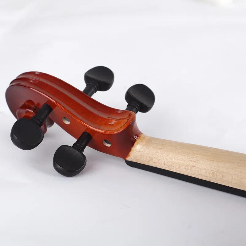 1/10 качественная деревянная шпон Скрипка для four year old.Violin + Чехлы бант канифоль