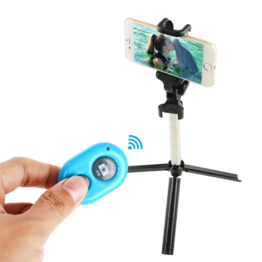 Универсальный складной штатив для селфи селфи-Палка с поддержкой Bluetooth подходит