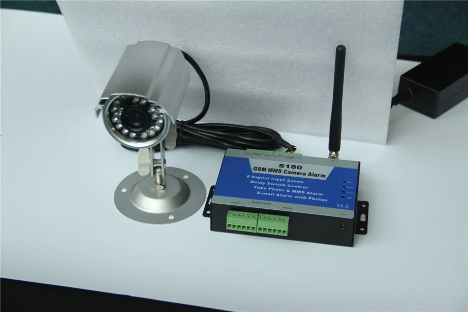 GSM MMS камеры контроллер S180 дистанционный переключатель PIR motion detector с IP тревогой sms