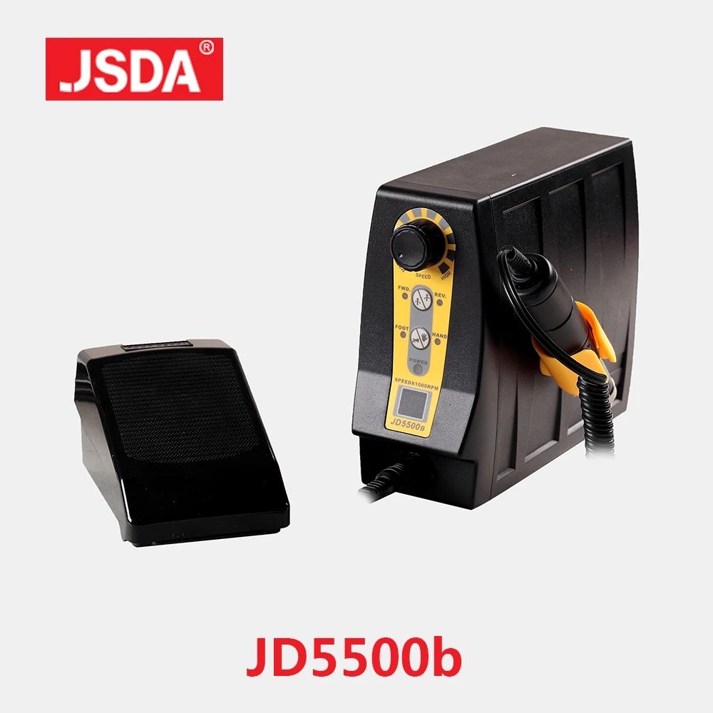 Машинка для маникюра и педикюра JSDA JD5500B точный Электрический измельчитель ногтей