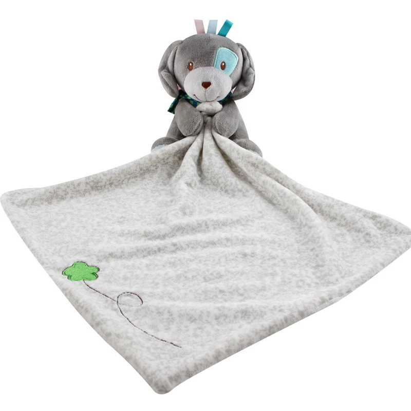 

Hot Selling Baby Plush Toys Pacify Sleeping Pacifier Blanket Stuffed Soft Doll Teether Towel for Kids Gift