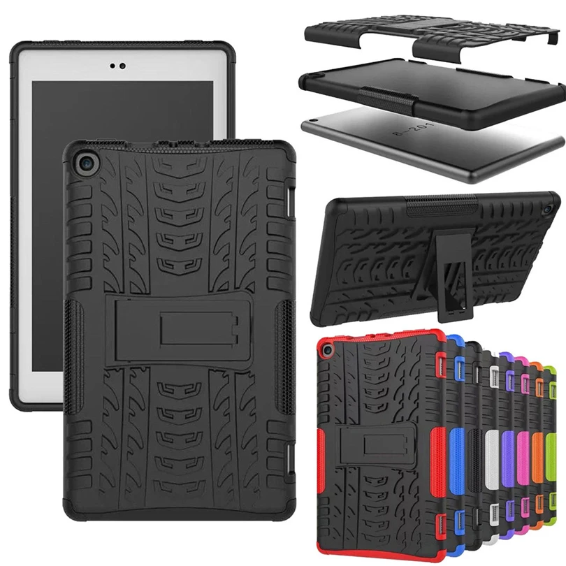 Чехол для планшета ZGPAX противоударный Гибридный резиновый чехол Amazon Kindle Fire HD 8