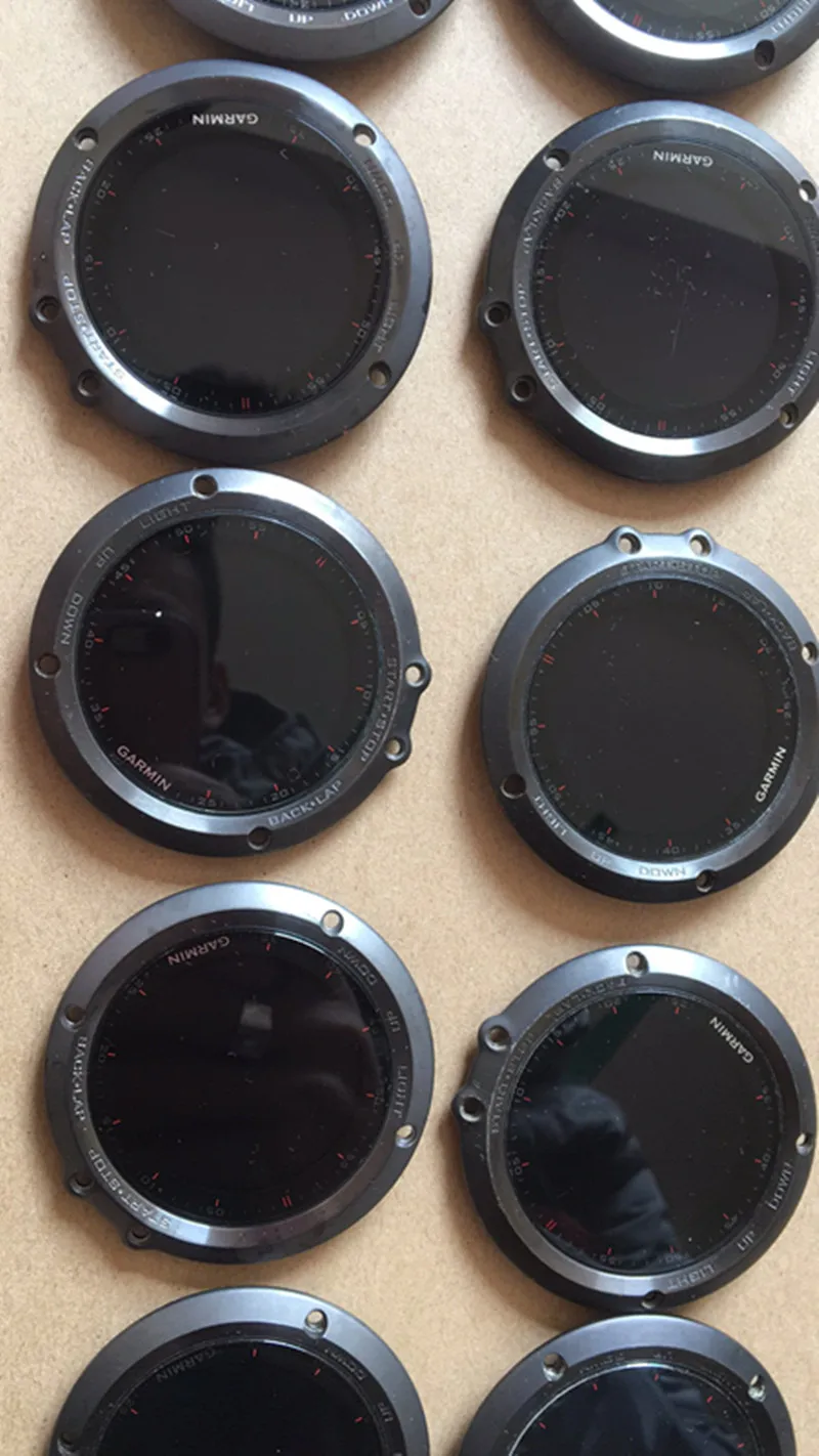 Для garmin fenix3 сапфировое зеркальное стекло верхняя крышка на поверхности рамы часов