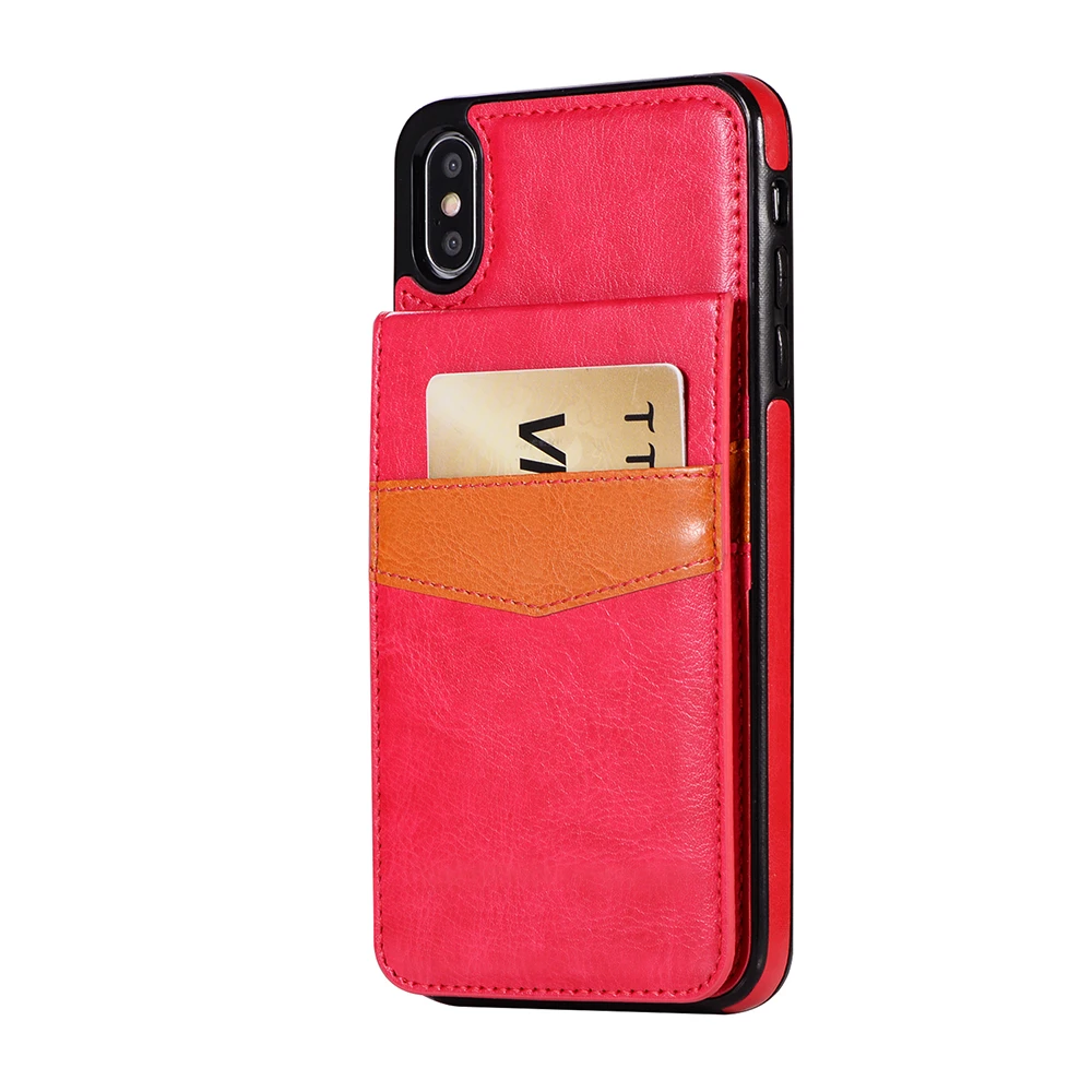 Кошелек из искусственной кожи чехол для iPhone11 8X7 iphone7 Plus XS мульти держатели карт