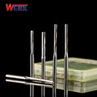 Weitol 10 шт. серия N 3,175 мм маленький диаметр две флейты прямой фреза твердосплавная концевая фреза для резьбы по дереву