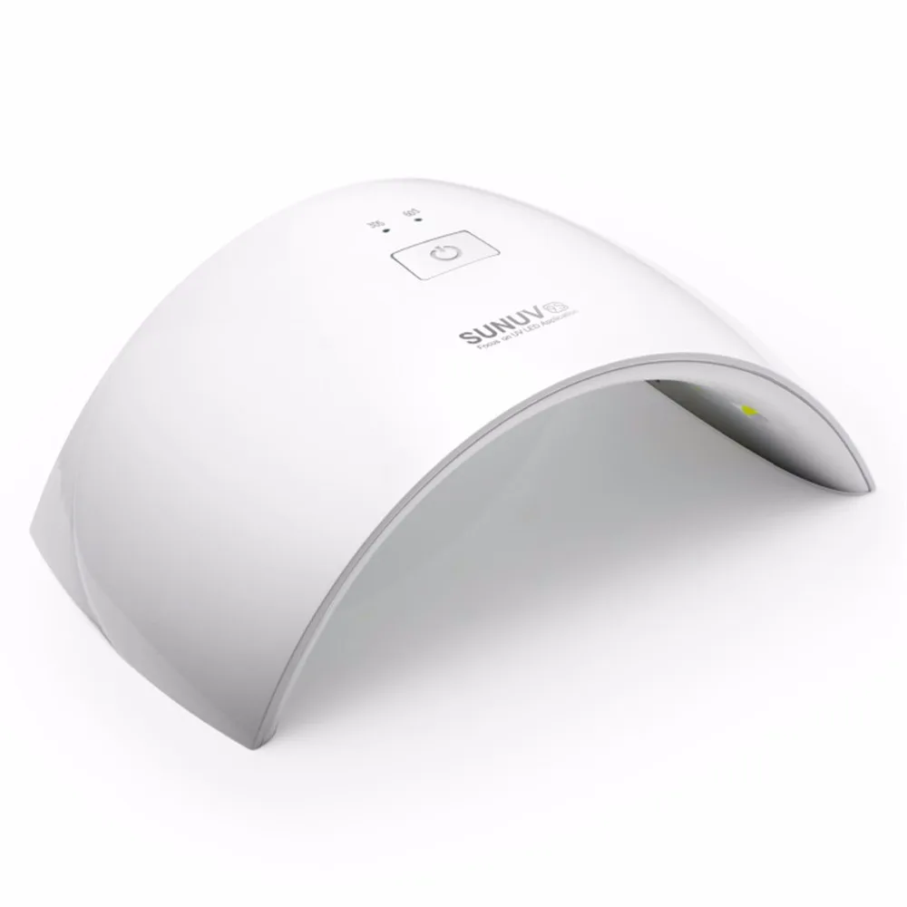SUNUV SUN9c 24w LED Lamp Nail Dryer Gel Polish UV for Women Use All Gels Uv Machine | Красота и здоровье