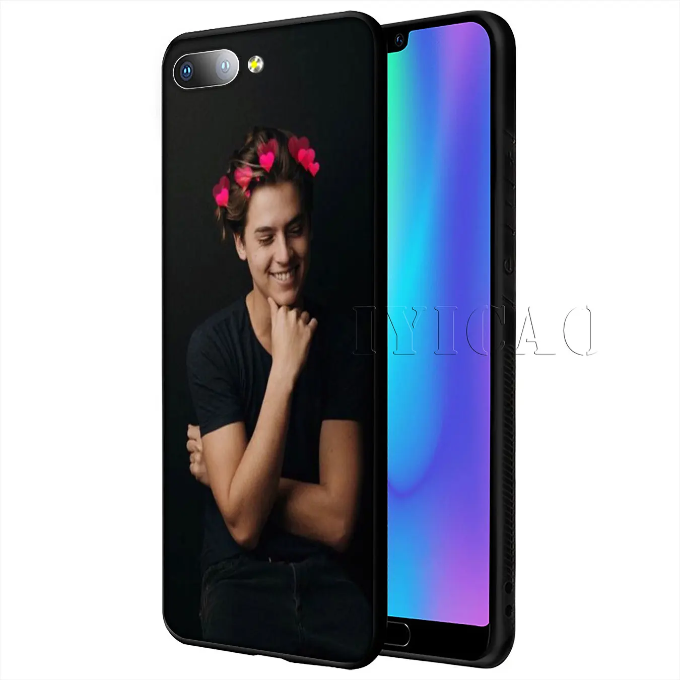 Мягкий силиконовый чехол IYICAO для Huawei Y9 Y7 Y6 Prime 2019 Honor 20 8C 8X 8 9 9X 10 Lite 7C 7X 7A Pro |