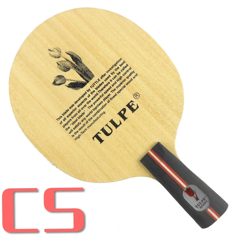 CS short handle Kokutaku Tulpe T-CARBON(T углерода) настольный теннис пинг-понг лезвие завода по потери прямые продажи натуральная - Цвет: CS short handle