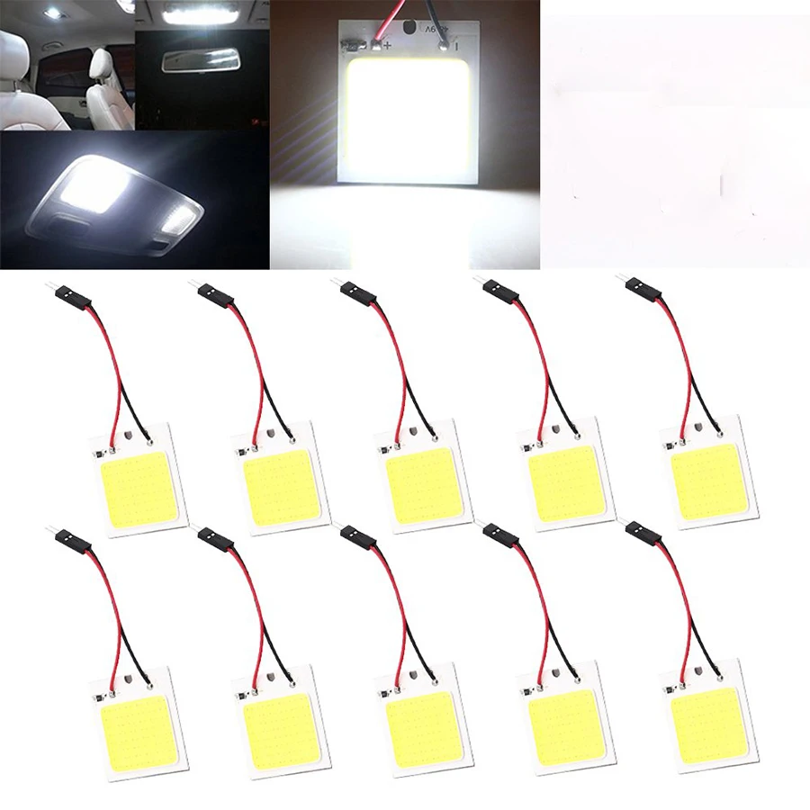 Супер яркий белый COB 16 24 36 48SMD светодиодный светильник для зеркала и купола лампа