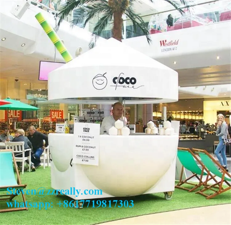 

Fruit shape orange food truck mobile food trailer Watermelon shape car